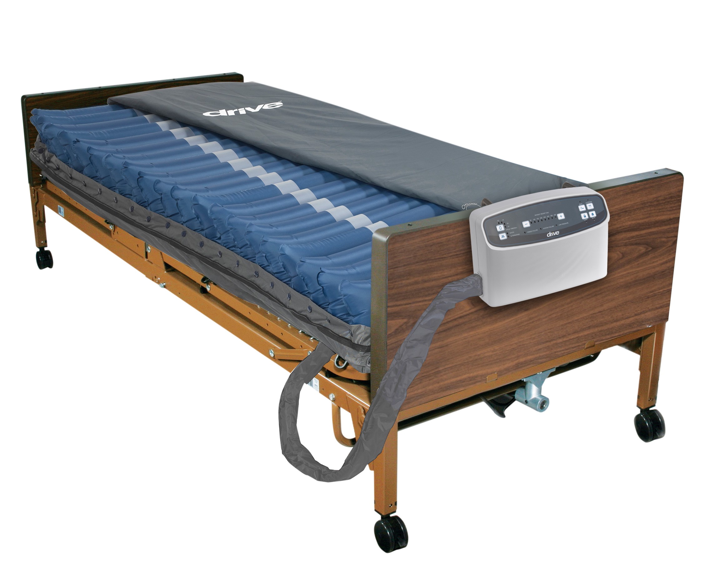 Med-Aire Plus 8" Alternating Pressure And Low Air Loss Mattress System is in stock and available at On The Mend Medical Supply & Equipment