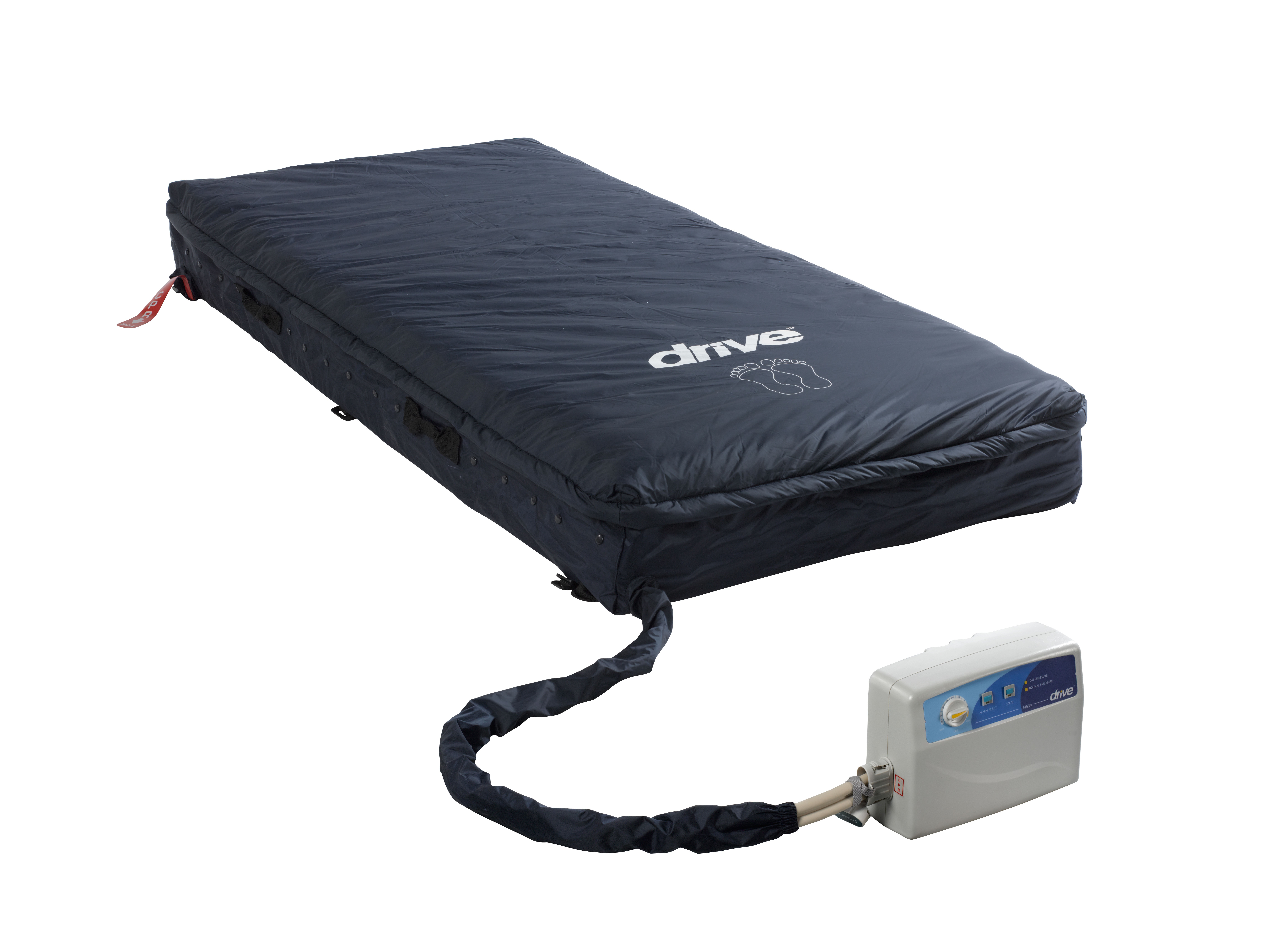 Med-Aire Assure 5" Air + 3" Foam Base Alternating Pressure and Low Air Loss Mattress System is in stock and available at On The Mend Medical Supply & Equipment