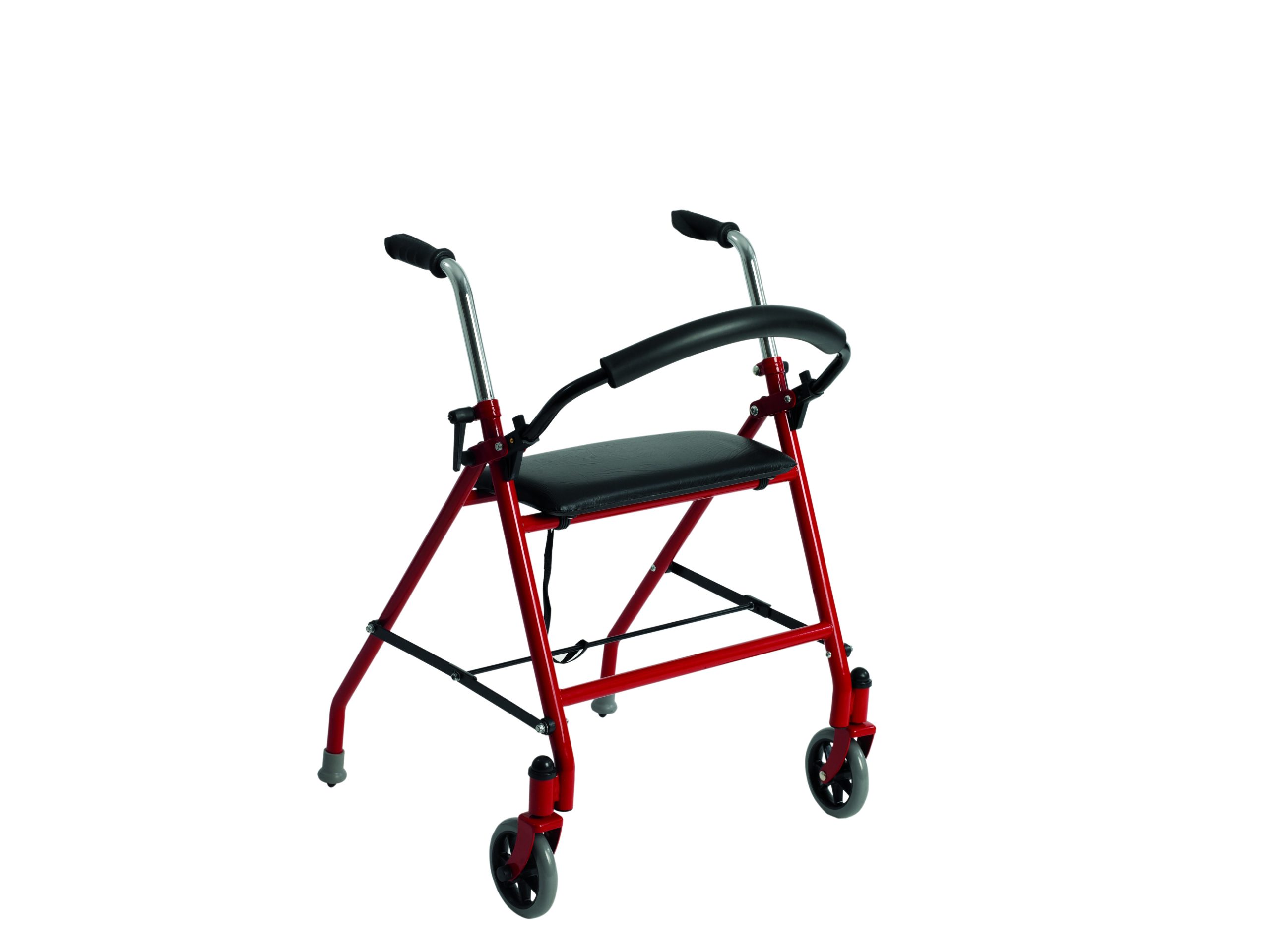 2 Wheeled Walker w/Seat, Blue - On The Mend Medical Supplies & Equipment