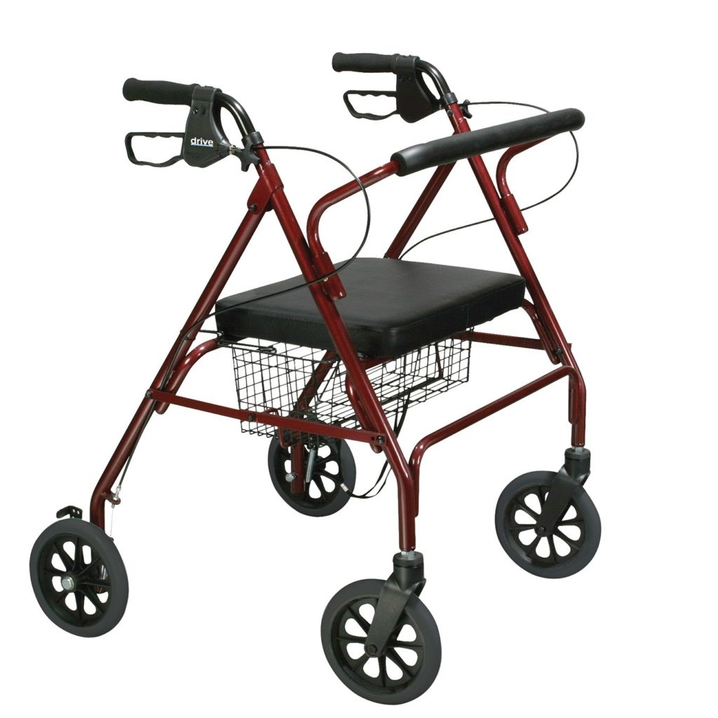 Go-Lite Bariatric Steel Rollator - On The Mend Medical Supplies & Equipment 