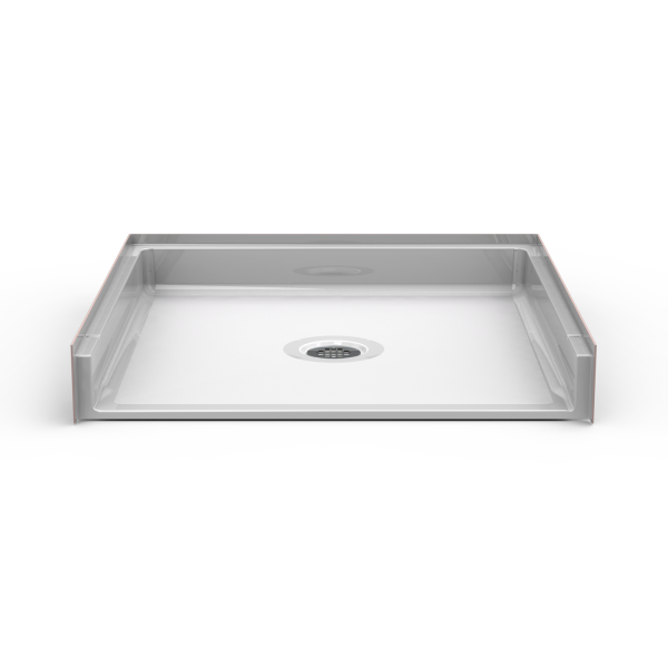 Barrier Free 36″ x 36″ Shower Pan | Traditional Threshold - On The Mend Medical Supplies & Equipment