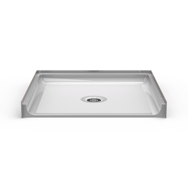 Barrier Free 38″ x 38″ Shower Pan | Traditional Threshold - On The Mend Medical Supplies & Equipment