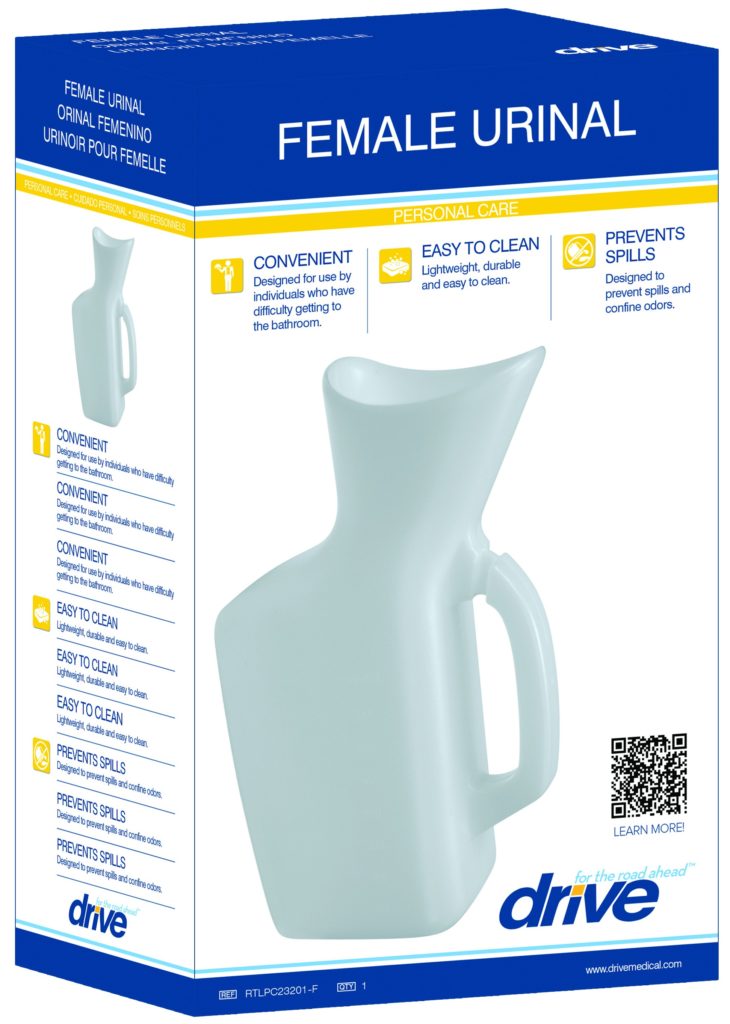 Drive Female Urinal - On The Mend Medical Supplies & Equipment
