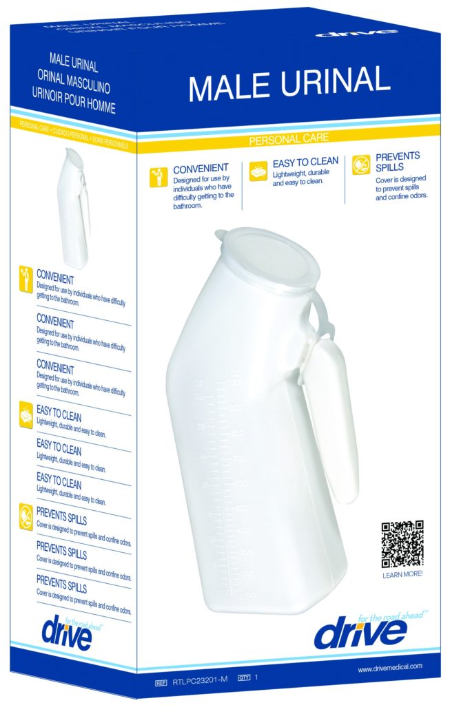 Drive Male Urinal - On The Mend Medical Supplies & Equipment