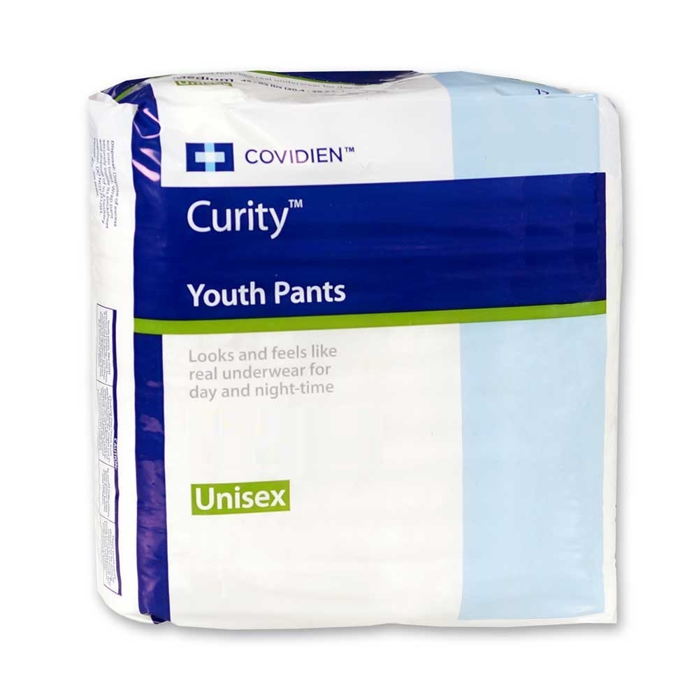 Curity Youth Pants Youth Pull-On Diapers - On The Mend Medical Supplies &  Equipment